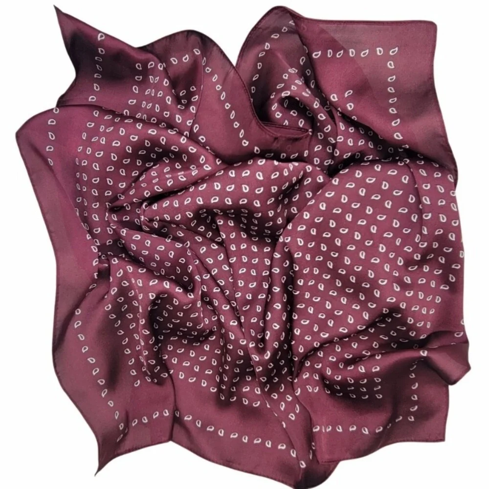 Anthropologie 27x27 silky